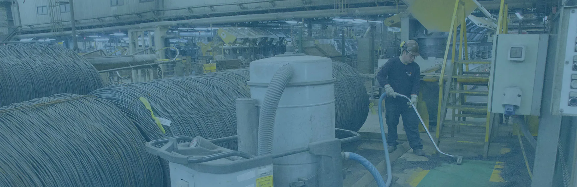 Limpieza de espacios industriales